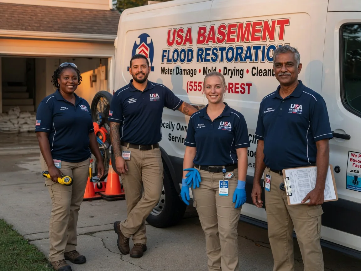 Basement Flood Cleanup company in Fate, TX